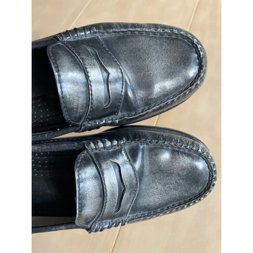 G.H. Bass & Co. Women's Leather Weejuns Whitney Penny Loafer Slip On Shoes